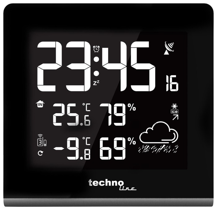 Метеостанция Technoline WS9065 Black (WS9065)