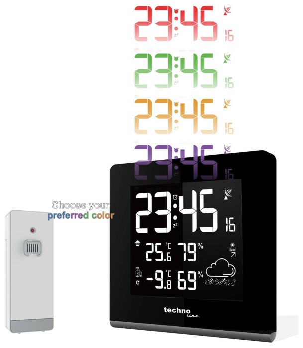 Метеостанция Technoline WS9065 Black (WS9065)