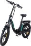 Електровелосипед Hitway BK6S (350 Вт, 11,2 А/год, 36 В, 25 км/год), колеса 20", чорний, укр