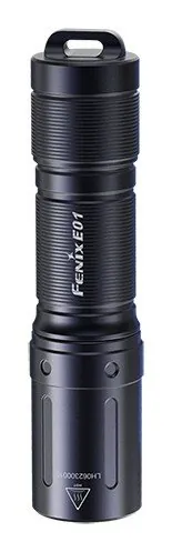 Ліхтар ручний Fenix E01 V2.0 чорний (FNR_E01V20blk)