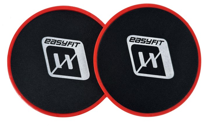 Диски для глайдинга EasyFit красные (пара)