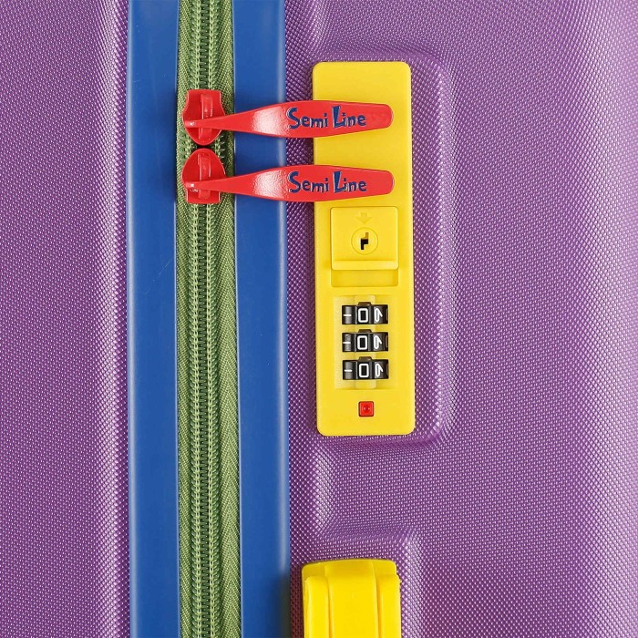 Валіза Semi Line 24" (M) Purple (T5845-2)