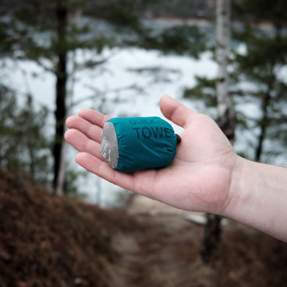 Рушник Naturehike MJ01 Ultralight NH19Y001-J, 80 см х 40 см, смарагдовий, укр, укр