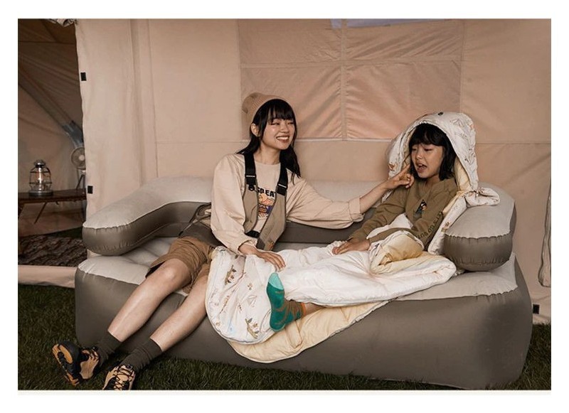 Детский спальник с капюшоном Naturehike B180 CNH22SD001, бежевый