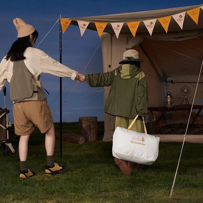 Детский спальник с капюшоном Naturehike B180 CNH22SD001, бежевый