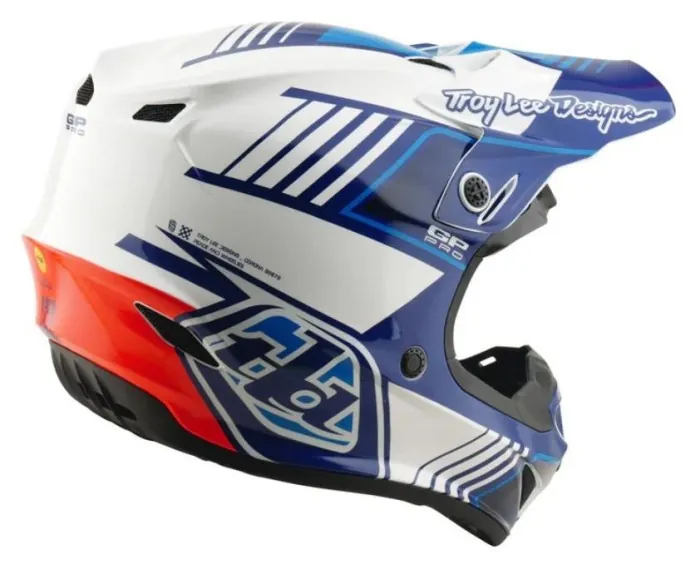Мотошолом TLD GP PRO HELMET; SEGMENT [BLUE] L