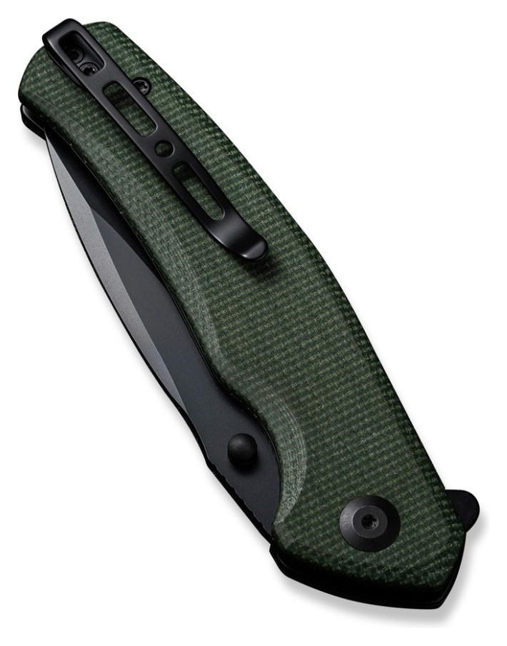 Ніж складаний туристичний Sencut Slashkin, (8.8 см) D2 / Micarta зелений