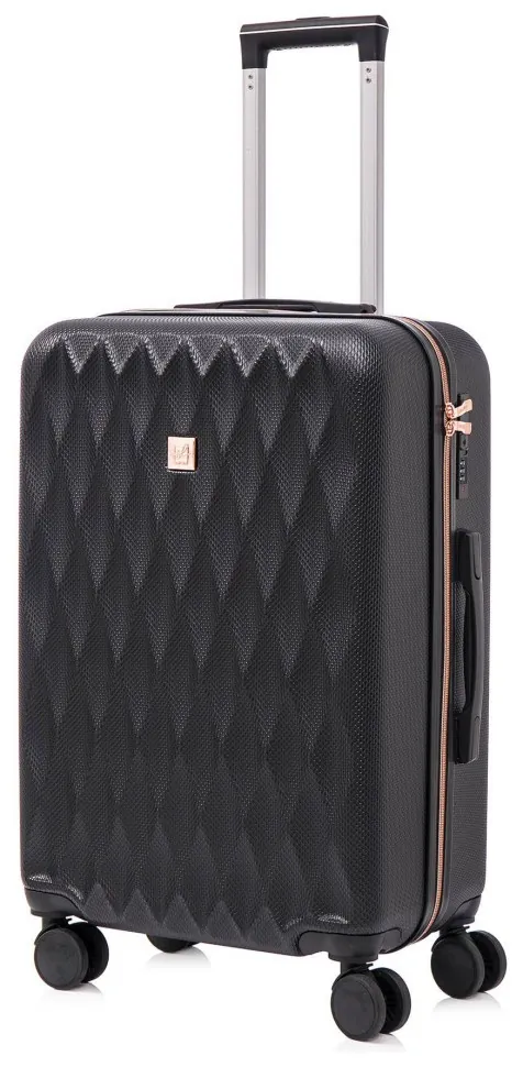 Валіза Semi Line 24" (M) Black (T5722-3) (DSM_DAS304041)