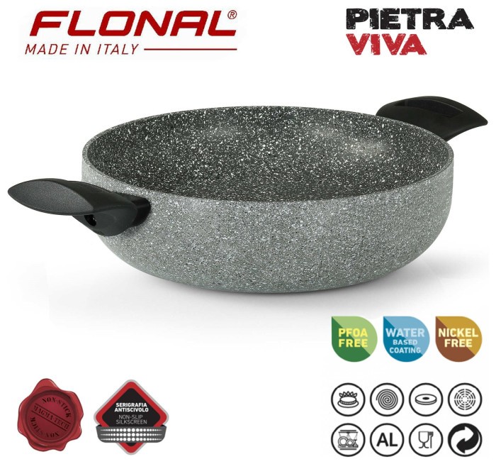Сотейник Flonal Pietra Viva 28 см (PV8PH2870)