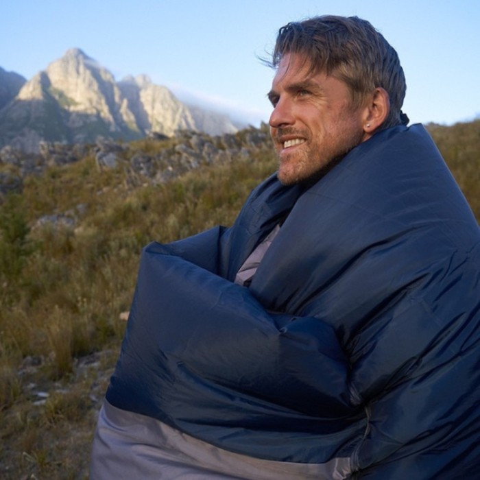 Спальный мешок Naturehike LW180 CNK2550WS026 Sunny Day PL01, (14°C) XL синий