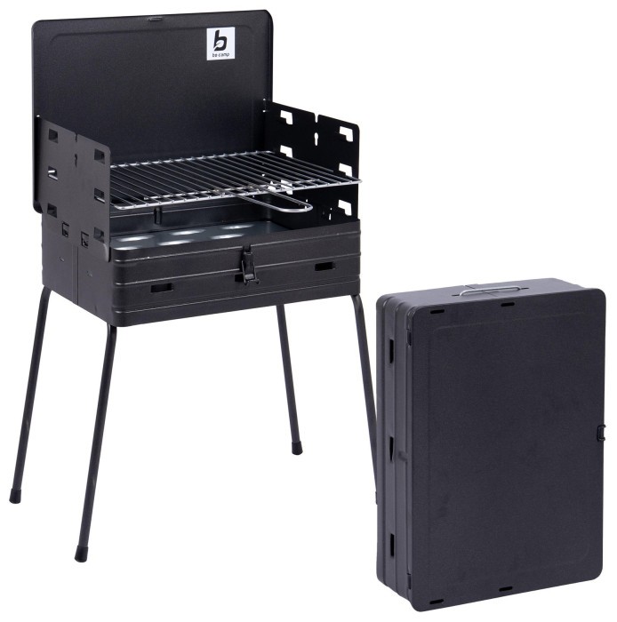 Гриль вугільний Bo-Camp Suitcase Model Black (8130030)