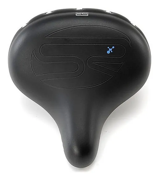 Седло Selle Royal Premium DRIFTER, Royalgel, обивка Strengtex, 270х245мм, 1160г, хромированные рейлы и пружины, unisex, черное