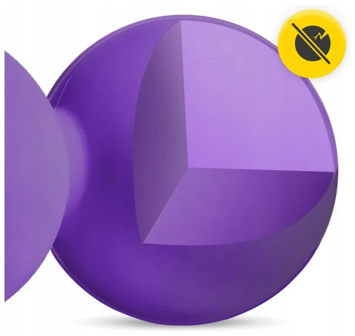 Масажний м'яч подвійний 4FIZJO Lacrosse Double Ball 6.5 x 13.5 см Purple (P-5907739314338)