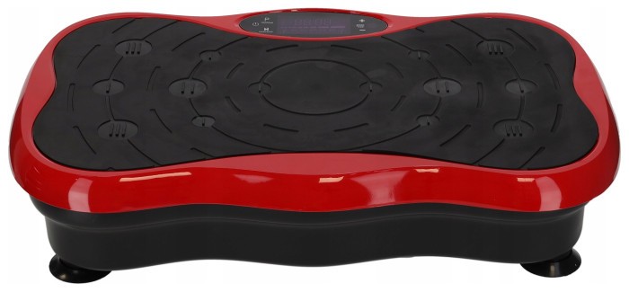 Виброплатформа для тренировок 4FIZJO Ultra+ с пультом и эспандерами Black/Red (P-5905973401531)