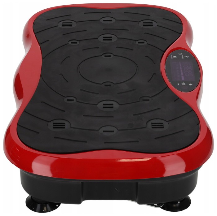 Виброплатформа для тренировок 4FIZJO Ultra+ с пультом и эспандерами Black/Red (P-5905973401531)