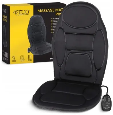 Массажная накидка 4FIZJO Pro с подогревом Black (P-5905973404082)