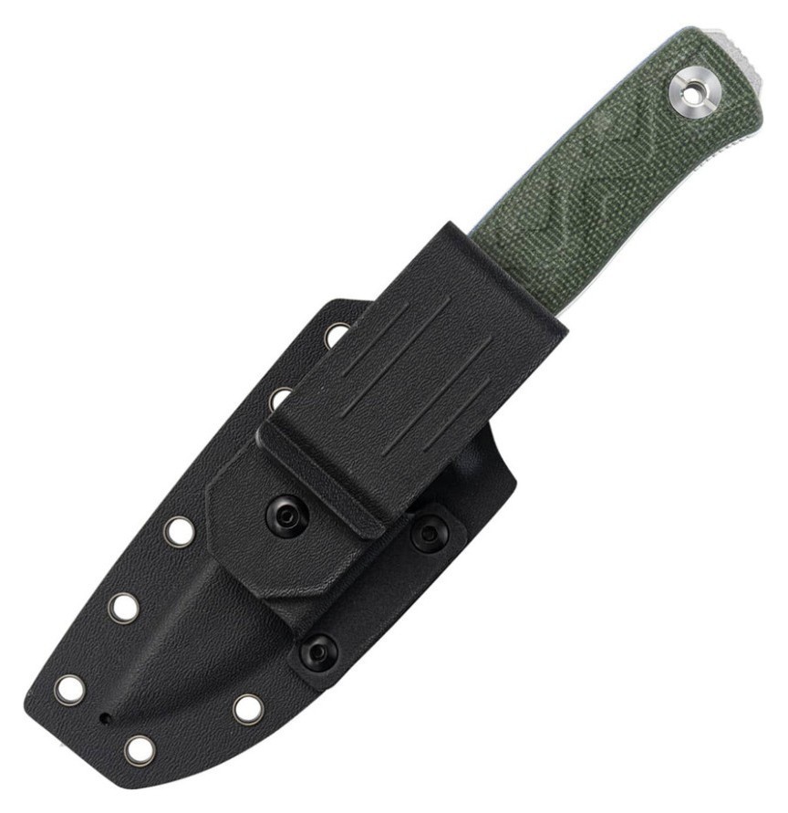 Нож с чехлом SRM 702T-MP, темно-зеленый