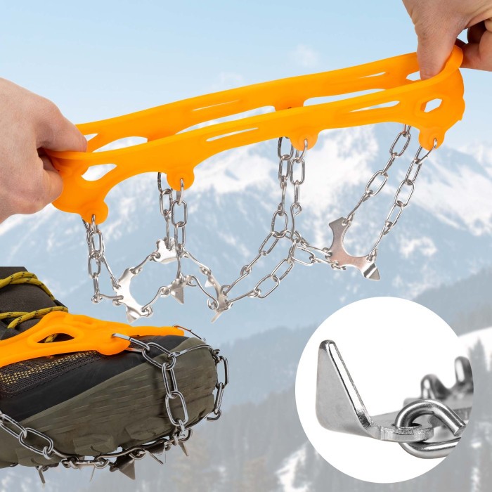 Ледоходы на обуви Springos Size L CS0168 Orange