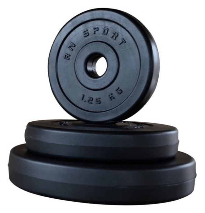 Скамейка для жима ReadMeBlack + штанга 75 кг с гантелями 2х20 кг RN-Sport