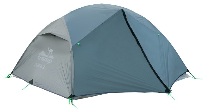 Намет Tramp Cloud 2 Si світло-сірий, укр, укр