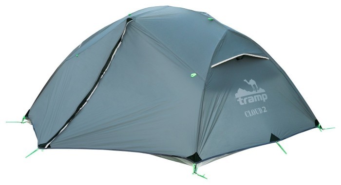 Намет Tramp Cloud 2 Si світло-сірий, укр, укр