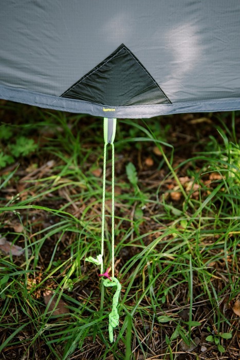 Намет Tramp Cloud 2 Si світло-сірий, укр, укр