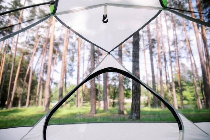 Намет Tramp Cloud 2 Si світло-сірий, укр, укр