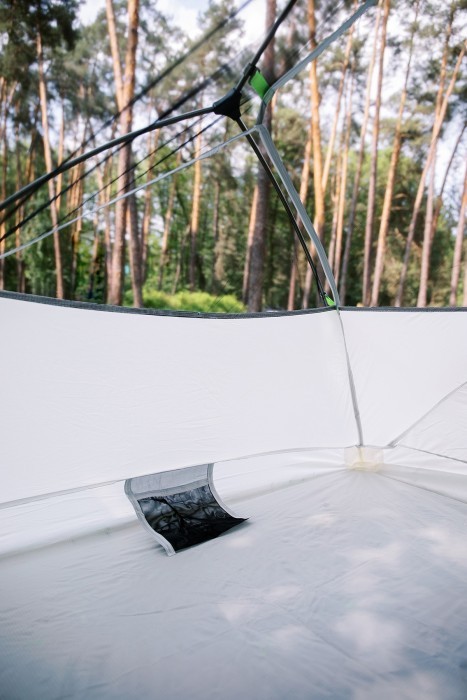 Намет Tramp Cloud 2 Si світло-сірий, укр, укр