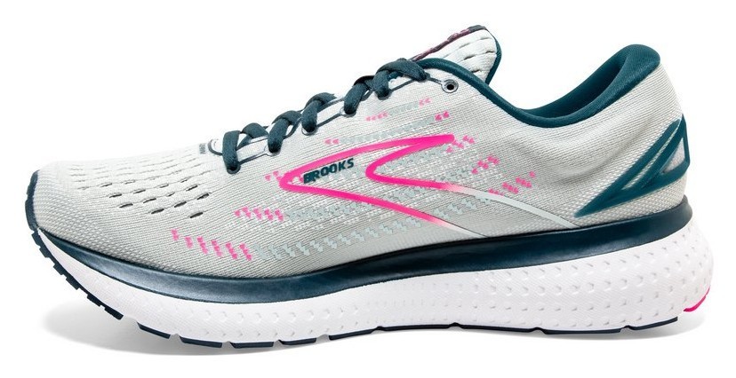 Кроссовки женские Brooks GLYCERIN 19 W 36.5 (6.0US) 110 Ice flow/navy/pink (1203431B110)