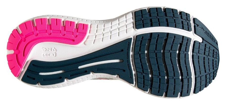 Кросівки жіночі Brooks GLYCERIN 19 W 36.5 (6.0US) 110 Ice flow/navy/pink (1203431B110), укр, укр