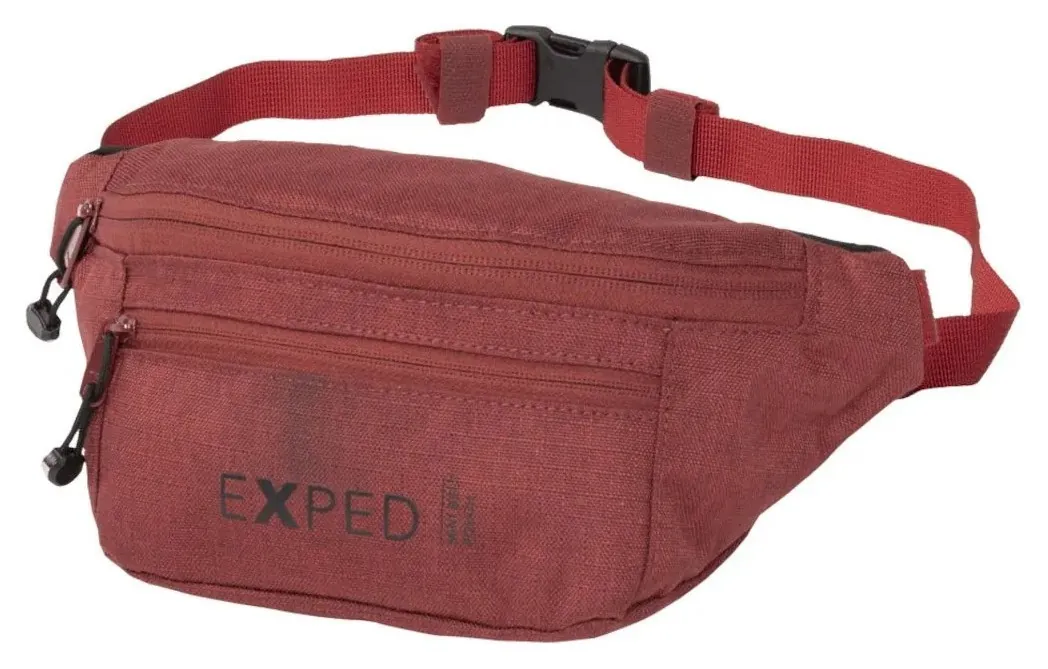 Поясна сумка Exped Mini Belt Pouch (Uni Burgundy melange)