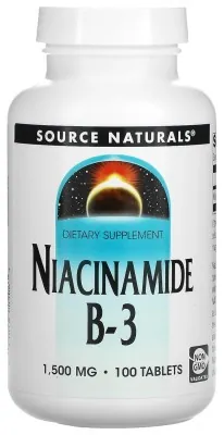 Niacinamide B-3 1500 mg - 100 tabs