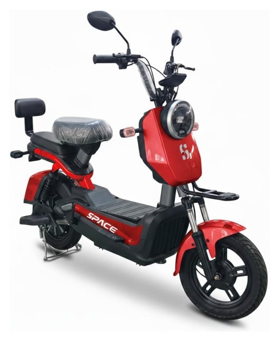 Електроскутер SPACE SIRI 14" 48B 750Вт 20А*г барабан/барабан свинцево-кислотний червоний 2026, укр, укр