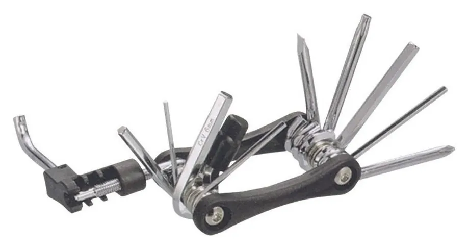 Мультитул складний для велосипеда Cycledesign MULTI V.2 Black/Nickel (CDTO0016) V (black, nickel)