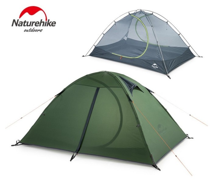 Намет двомісний ультралегкий Naturehike NH15Z006-P, темно-зелений