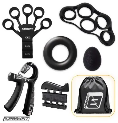 Набір кистьових еспандерів EasyFit GripKit 6 в 1