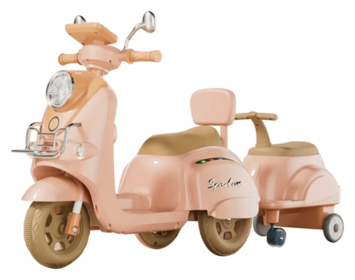 Дитячий Maraton Електроскутер із причепом 9688,, укр, укр