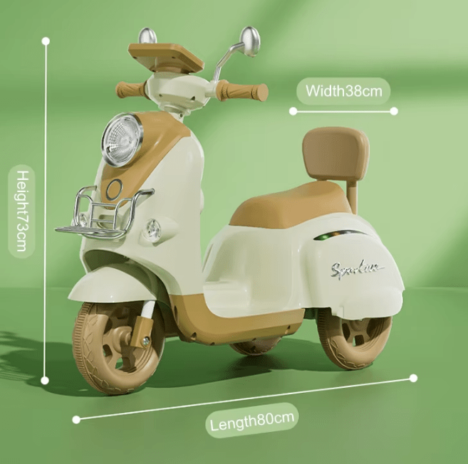 Дитячий Maraton Електроскутер із причепом 9688,, укр, укр