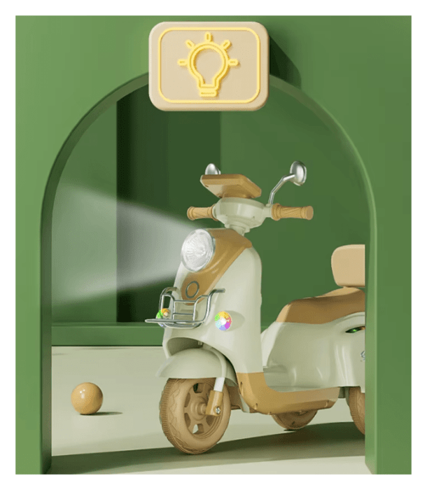 Дитячий Maraton Електроскутер із причепом 9688,, укр, укр