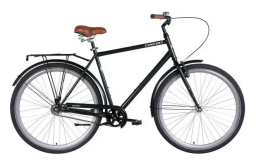 Велосипед ST 28" Dorozhnik COMFORT MALE Velosteel рама-22" темно-зелений 2024 крила, крило пер., крило зад., підніжка, дзвоник