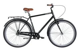 Велосипед ST 28" Dorozhnik COMFORT MALE Velosteel рама-22" темно-зеленый 2024 крылья, крыло пер., крыло зад., подножка, звонок