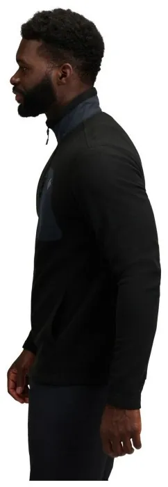 Кофта флісова чоловіча Black Diamond M RiftFZ Fleece Jacket, Black/Black