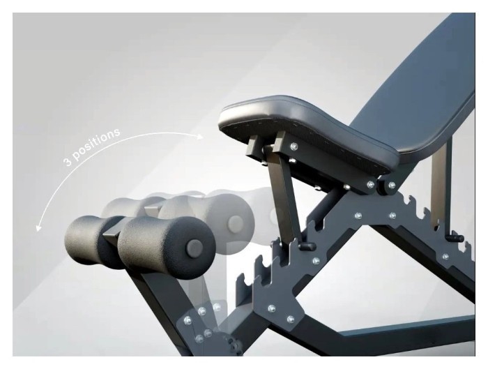 Лава для жиму RN Defender + Стійки для присідань DEF-1, укр, укр