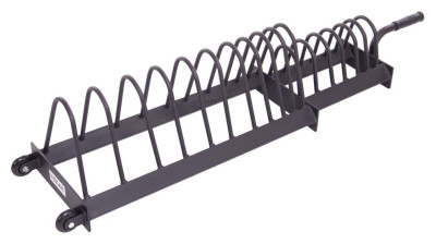 Стійка горизонтальна для млинців дисків Zelart TA-2271 (метал, розмір 136х32х29см, чорний)