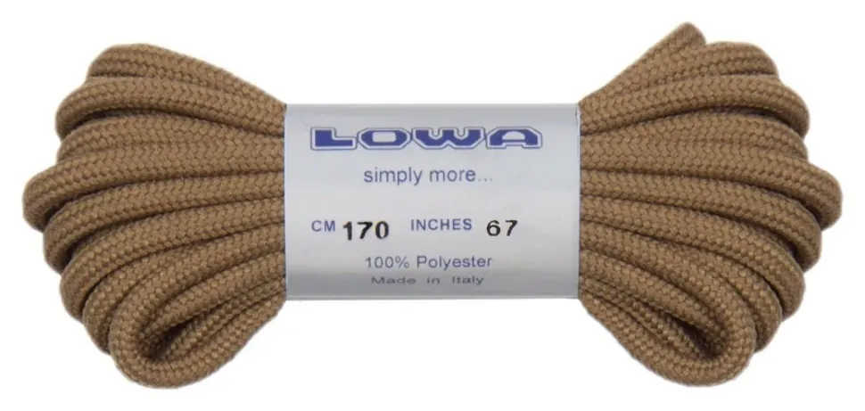 LOWA шнурки Zephyr 170 cm coyote (830503-0731)