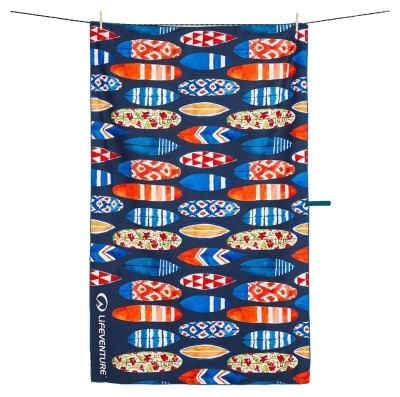 Полотенце Lifeventure Soft Fibre Printed Surfboards Giant