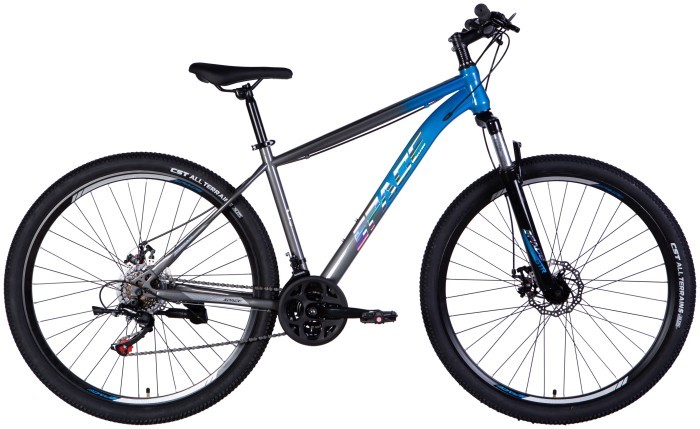 Велосипед ST 29" SPACE MARS DD FR рама-18" сине-серебристый 2025