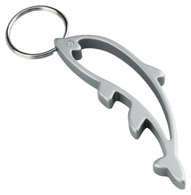 Munkees 3440 брелок-открывалка Dolphin grey