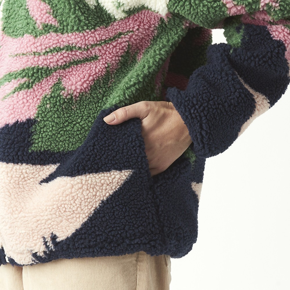 Picture Organic куртка флисовая Nyss Zip W cloudy landscape wmn M