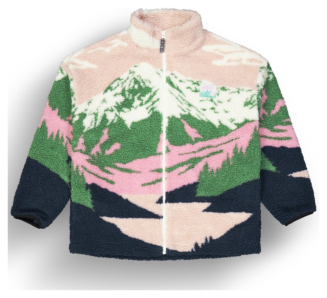 Picture Organic куртка флисовая Nyss Zip W cloudy landscape wmn M